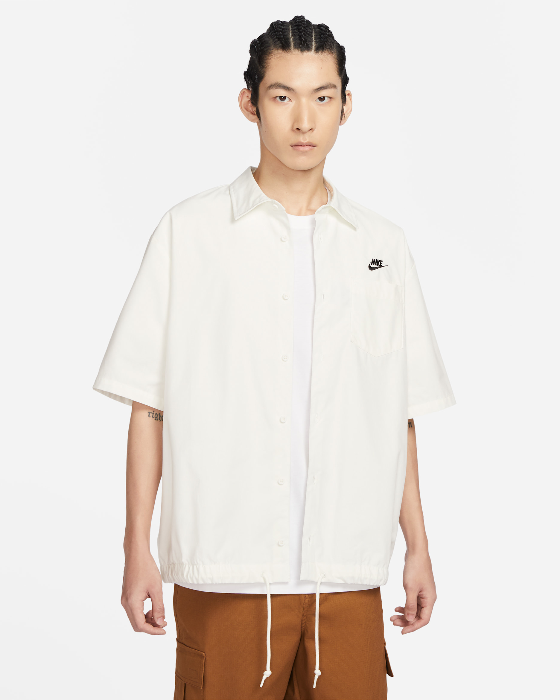 Nike Club Men's Short-Sleeve Oxford Button-Down Shirt. Nike ID